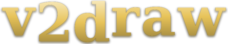 v2 draw logo